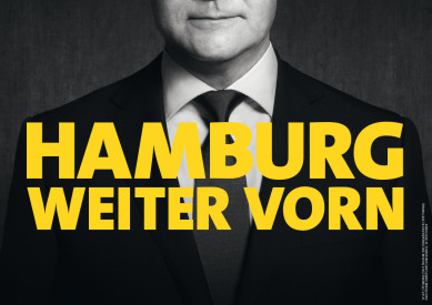 SPD Hamburg Plakat zur Bürgerschaftswahl 2015