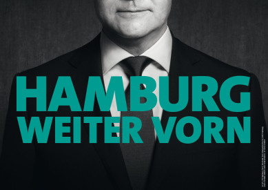 SPD Hamburg Plakat zur Bürgerschaftswahl 2015